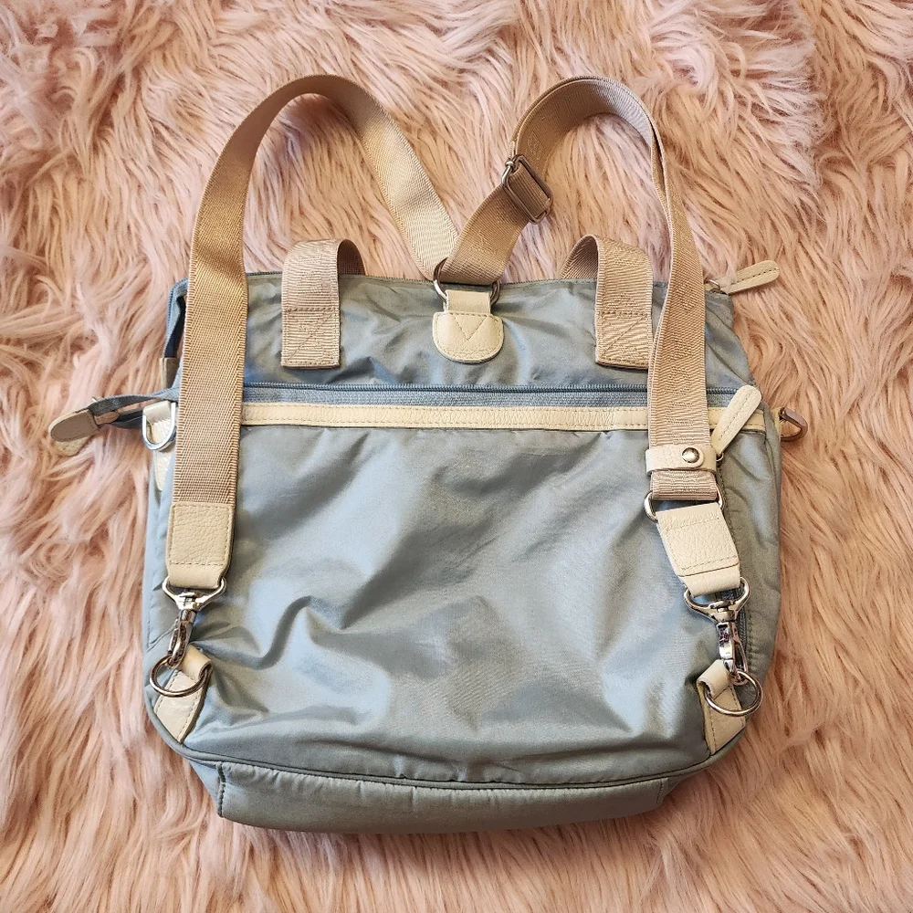 Aqua Blu Hawaii convertible backpack crossbody handbag